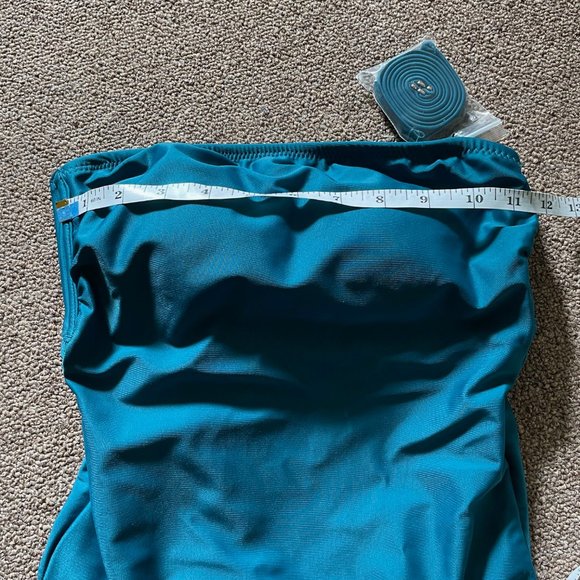 Shade and Shore Bandeau Tie Back Swimsuit S - Picture 11 of 14